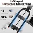 thumbnail image 5 of Akaber Ebike Rack, 2 Hitch Bike Rack for Car, 200 lbs Capacity, Fits 5-Inch Fat Tire Bikes, Bike Carrier for Car, SUV, Truck, Van RV and Trailer, 5 of 8