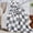 Light Gray Plaid-50"x60", variant on Heated Electric Blanket Norse Blue Plaid 72"x84" Full Size Use for Bed Couch Office