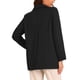thumbnail image 3 of Blazer de Negocios INSPIRE CHIC para Mujer, Sastre de Manga Larga de Un Solo Botón, Chaqueta Casual de Trabajo XS Negra, 3 of 5