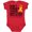 Red, variant on Don't Forget Those Deployed-support Our Troops-r.e.d. Friday Boys or Girls Baby Bodysuit
