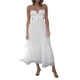 thumbnail image 4 of Lucakuins, vestido largo informal de verano para mujer, vestido sin mangas con lazo de Color sólido y espalda descubierta, vestido de fiesta a la moda con tirantes Lucakuins moda, 4 of 9