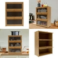 thumbnail image 4 of Desktop Storage Cabinet,Freestanding Shelf, Deck Mounted Kitchen Cupboard, 4 of 24