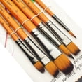 thumbnail image 1 of 6-Piece Paint Brushes Set for Acrylic Oil Watercolor Canvas Wood Paper, 1 of 7