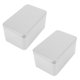 thumbnail image 4 of 2 cajas de té para el hogar, caja rectangular de hojalata para envasado de té a granel, 4 of 8