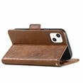 thumbnail image 6 of Feishell Business Wallet Case for iPhone 14 Plus 6.7 inch,Premium PU Leather Full Protection Magnetic Buckle Flip Kickstand Shockproof Phone Case with ID Credit Card Slots,Darkbrown, 6 of 15