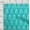 Turquoise Green, variant on oneOone Organic Cotton Poplin Twill Fabric Leaves & Floral Block Print Fabric By Yard 42 Inch Wide