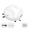 thumbnail image 1 of Aspiradora robótica inteligente inalámbrica de bajo ruido con carga USB, robot de limpieza automático para barrer y fregar, color blanco, 1 of 5