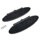 thumbnail image 3 of 2 Pcs Car Sun Visor Interior Makeup Mirror Cover 99670142102 for Porsche 911 996 997 Boxster 986 Cayman 987 Replacement, 3 of 4