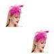 thumbnail image 2 of Qarigey Flor del pelo Tocados de boda Mano de obra fina Ahorro de espacio Adorno para el cabello Fiesta Nupcial Cabeza Colgante Rosa claro Rosa claro 2Conjunto, 2 of 6