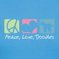thumbnail image 3 of CafePress - Peace, Love, Doodles Women's Dark T Shirt - Women's Traditional Fit Dark T-Shirt, 3 of 4