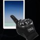 thumbnail image 5 of Guantes de motocicleta con pantalla táctil - Guantes de carreras, motocross y ciclismo con protección en la palma - Material de nailon, blanco/rojo/verde - Ancho de palma de 9,5-10 cm - 1 par, 5 of 6