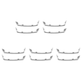 thumbnail image 2 of 10 Uds cubierta altavoz puerta delantera huecos para 5 Series F10 2011-2013, 2 of 7