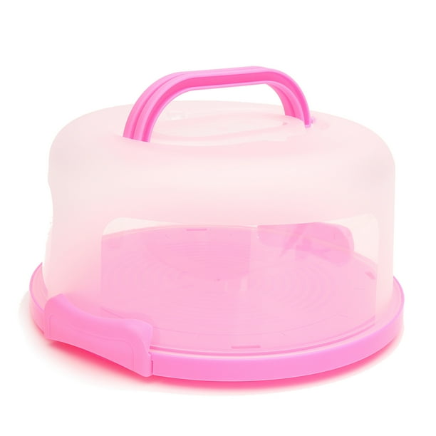12inch Portable Round Cake Carrier Storage Container With Translucent