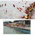 thumbnail image 4 of Sacs de Lancer de Sécurité, Ligne de Lancer Réfléchissante pour Kayak, Corde Légère de 31 Mètres, Rouge Noir, 4 of 9