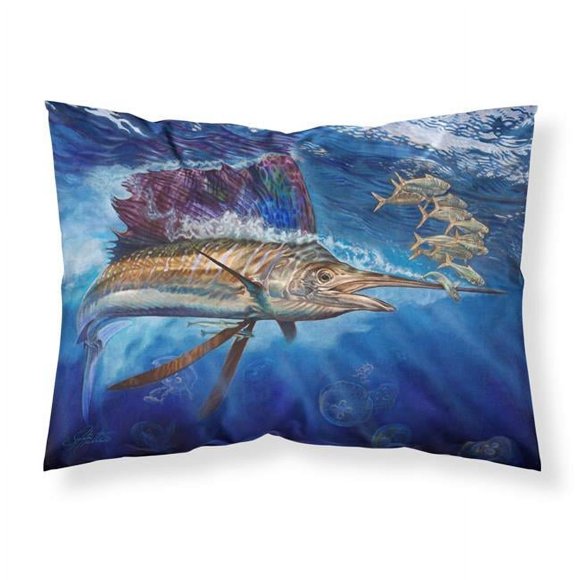 Carolines Treasures JMA2010PILLOWCASE 30 x 0.15 x 20.5 in. Majesty Sailfish Fabric Standard Pillowcase