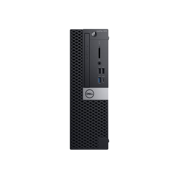 Dell OptiPlex 7070 - SFF - Core i7 9700 / 3 GHz - vPro - RAM 8 GB - HDD 1 TB - DVD-Writer - UHD Graphics 630 - GigE - Win 10 Pro 64-bit - monitor: none - BTS - with 3 Years Hardware Service with On-Site/in-Home Service After Remote Diagnonic