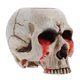 thumbnail image 3 of EeaseMX Candelabro con forma de calavera, adorno de cabeza de calavera, decoración de escritorio para Halloween, 3 of 8