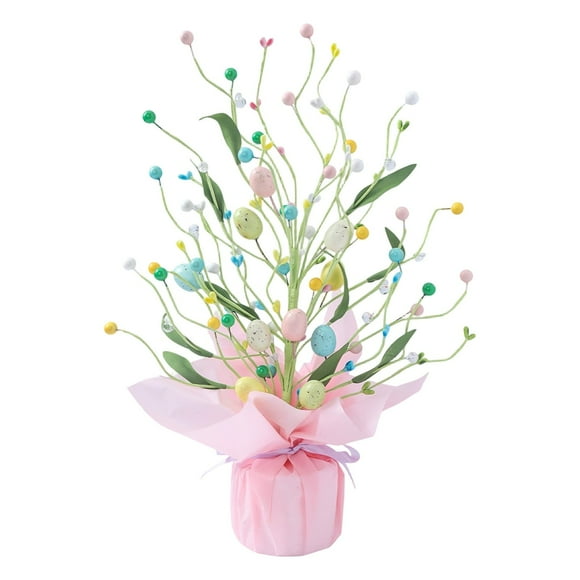 TIELUTT Easter Decorative Flowers for Wreath Making Hydrangea Silk Flowers Flowers for Outdoors Sympathy Cemetery Flowers Coral Roses Flowers