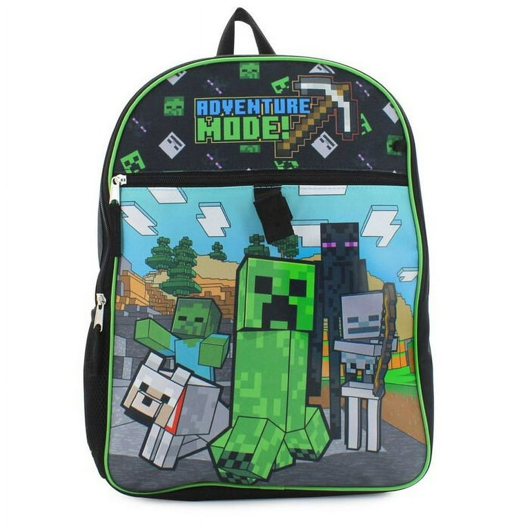 MINECRAFT 5-Piece Backpack Set - Walmart.com