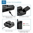 thumbnail image 4 of BM Premium 2 Pack of LP-E6N Batteries and Dual Bay Charger for Canon EOS 5Ds, EOS 6D, EOS 6D Mark II, EOS 7D, EOS 7D Mark II, C700, XC10, XC15 Cameras, 4 of 7