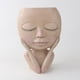 thumbnail image 5 of Wdftyju Arte niñas cara cabeza estatuilla maceta suculenta macetas jardín flor crecer Wdftyju  5sz9rl2vp1je7vt9D01, 5 of 8