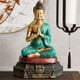 thumbnail image 4 of Advancent Estatuas de Buda resina meditación esculpir escritorio decoración del hogar decoración miniaturas ornamento hogar regalo presente Decoración del hogar Dorado, 4 of 6