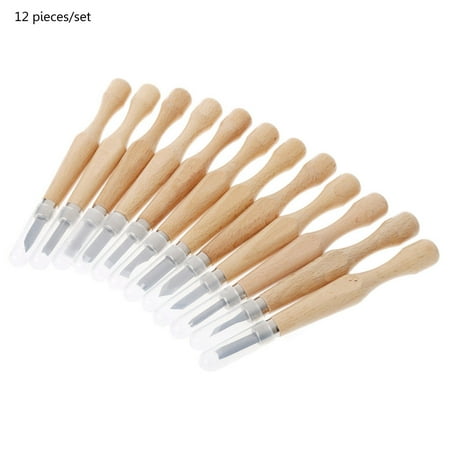 

5/6/8/10/12 Pcs Knife Woodcut DIY Tools Set For Wood Carving Hand Cutter Chisels