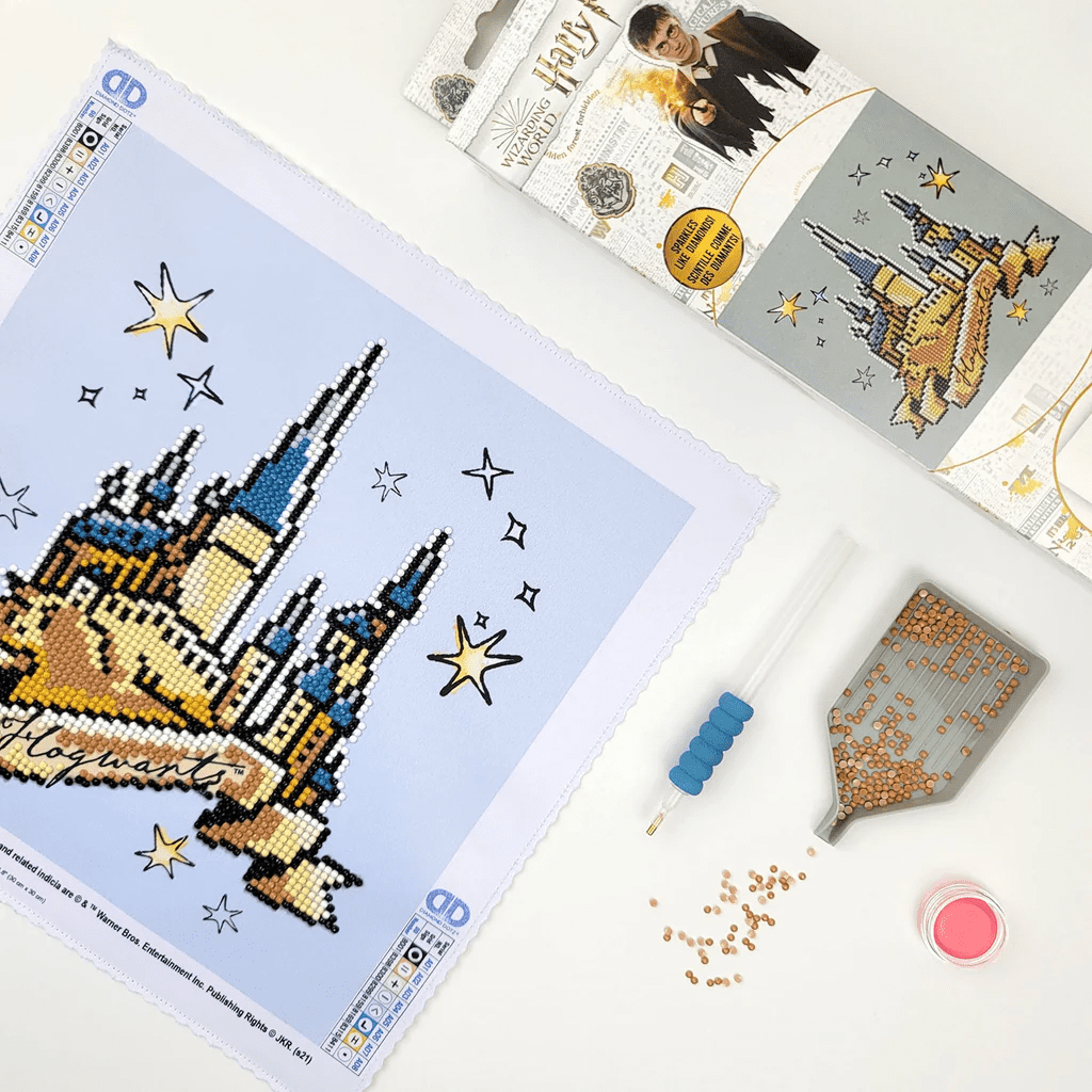Diamond Dotz Harry Potter Hogwarts Diamond Painting Artwork Kit
