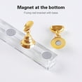 thumbnail image 5 of Nail Stand Acrylic Nail Art Display Stand Practice Nail Holder for Painting Nails Magnetic Practice Stands for DIY Salon Supplies (Gold), 5 of 6