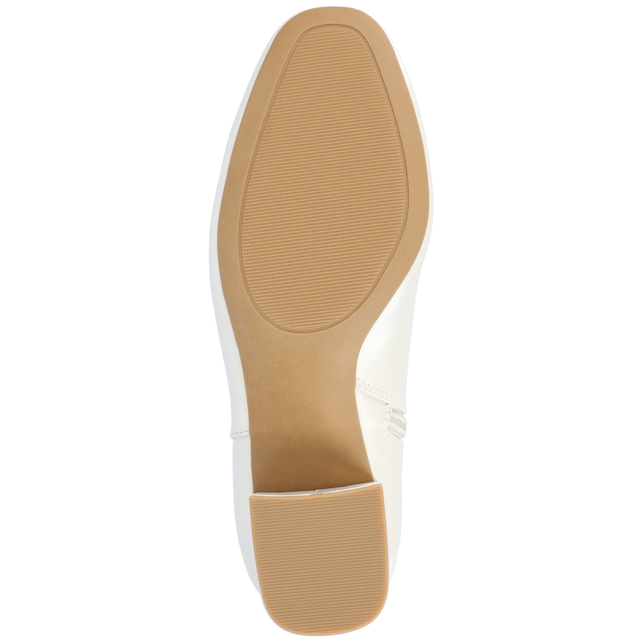 Journee Womens Adria Vegan Leather Square Toe Booties