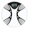 thumbnail image 1 of Báscula de composición corporal ultradelgada Escali con análisis de impedancia bioeléctrica. Calcula la grasa corporal, el agua, la masa muscular magra y la masa ósea., 1 of 5