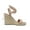 NUDE/SUEDE, variant on Dream Pairs Womens Open Toe Espadrilles Dressy Platform Sandals Buckle Ankle Strap Stylish Wedges Sandals SDPW2211W CLEAR/NUDE/PU Size 9.5