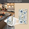 thumbnail image 5 of Yayeee Blank Wall Plate Cover 1-Gang 4.5"x2.7" Home Unused Decorative Outlet, Blue Floral, 5 of 7