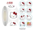 thumbnail image 6 of WDAIDJ 500pcs/Roll Cartoon Sanrio Stickers Kawaii Hello Kitty Kuromi Melody Diy Pvc Laptop Decals Decoration Stiker Kid Reward Gift Toy, 6 of 12