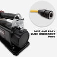 thumbnail image 3 of MotorGod 5.65 CFM PORTABLE Air Compressor For Lite/heavy trucks and full-size vehicles-MG565C, 3 of 6