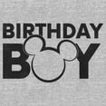 thumbnail image 2 of Girl's Mickey & Friends Birthday Boy Outline Logo Graphic Tee Athletic Heather X Large, 2 of 5