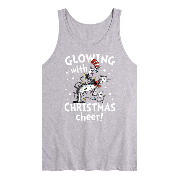 The Cat in the Hat - Glowing Christmas Cheer - Men's Jersey Tank Top