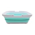 thumbnail image 4 of SAMMART 12L (3.17 gallon) Collapsible Tub with Handle - Portable Outdoor Picnic Basket / Crater - Foldable Shopping Bag - Space Saving Storage Container, 4 of 6