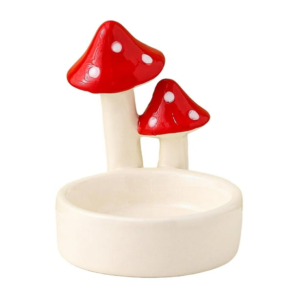 Portavelas de cerámica festivo para la mesa navideña, con base estable, ideal como centro de mesa para el comedor, la sala de estar y celebraciones de temporada