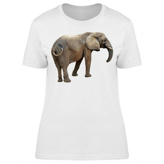 Backside Of Elephant Beauty T-Shirt Women -Image by Shutterstock, Female x-Large