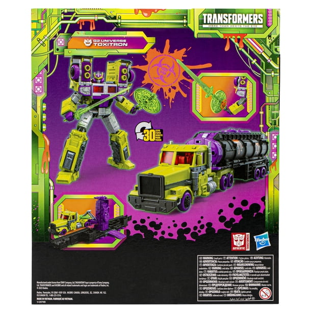 G2ユニバース トキシトロン(G2 Universe Toxitron) Transformers Legacy G2 Universe Toxitron Robot Action Figure Toy