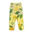 thumbnail image 4 of Bingfone Pajamas For Women,Lemon Pajama Pants With Pockets-Large, 4 of 9