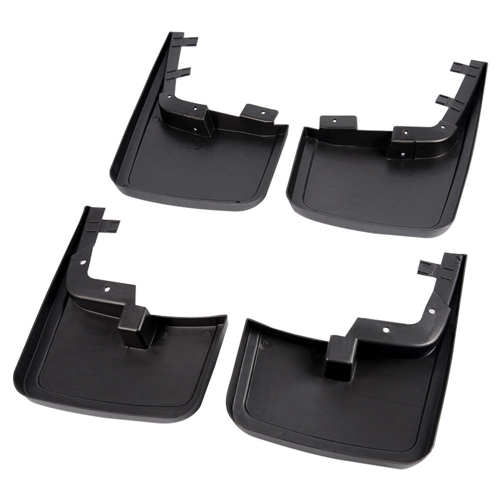 PIT66 Splash Guards Mud Flaps Front & Rear 4 PC Set Without Fender Flares Fit for 2015-2017 Ford F150