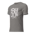 thumbnail image 2 of FREEDOM ISN'T FREE - Short sleeve t-shirt (Grey Triblend, XS), 2 of 4