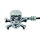 thumbnail image 2 of Direccionales Calavera Cromada Led Roja Set 12V RODA, 2 of 4