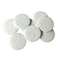thumbnail image 1 of 200pcs Round Felt Pads 1.2cm Diameter Floor Protector Pad for Table Chair Furniture (White), 1 of 4