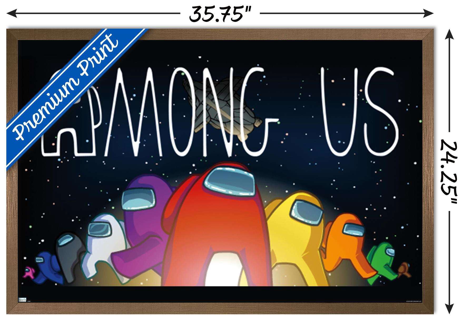 Among Us - Universe Wall Poster, 22.375" x 34", Framed