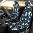 thumbnail image 3 of Haiem Friendly Sharks Printed Car Seat Covers Set of 2, Universal Fit Car Seat Covers,Protective Seat Covers,Comfortable Car Seat Covers, Easy Installation Seat Covers, Vehicle Seat Covers, 3 of 9