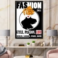 thumbnail image 3 of Designart 'Style Passion Life Fashion Woman V' Modern Framed Art Print, 3 of 4
