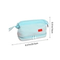 thumbnail image 2 of Ohmyroo Large Capacity Stationery Bag Multi Layer Pencil Case Organizer For Office Home Storage Multicolor 8 Inch, 2 of 6